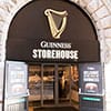 The entrance of Guinness Storehouse