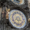 Close up of the Prague Astronomical Clock