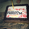 A cake dedicated to Last Night of Freedom