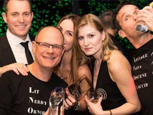 LNOF's MD and Stag Republic at the Awards Night