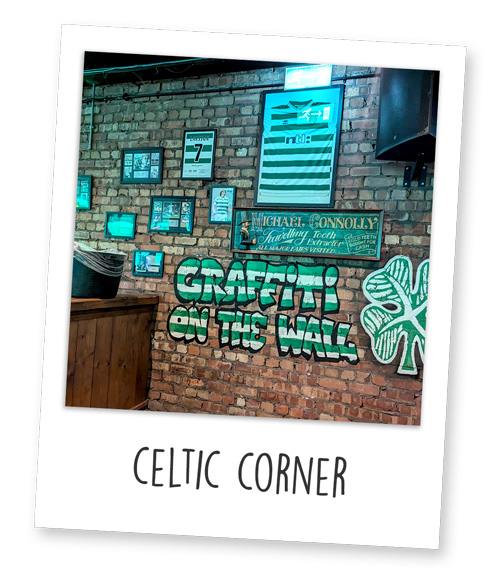 Celtic Corner in Liverpool