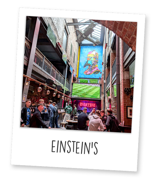 Einstein's Brew House in Liverpool