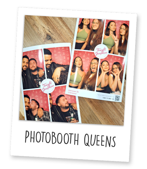 Team LNOF in the photobooth