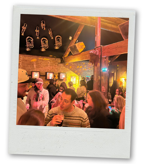 One of the bars on the Dublin Guided Bar Crawl