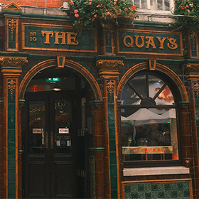  A pub in Dublin called The Quays 