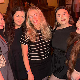  Five female members of LNOF staff 