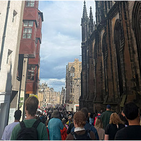  A street in Edinburgh 