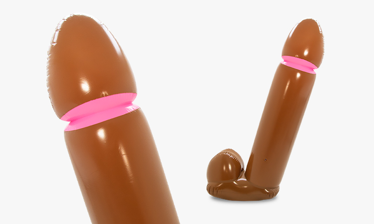 Big Brown Inflatable Willy