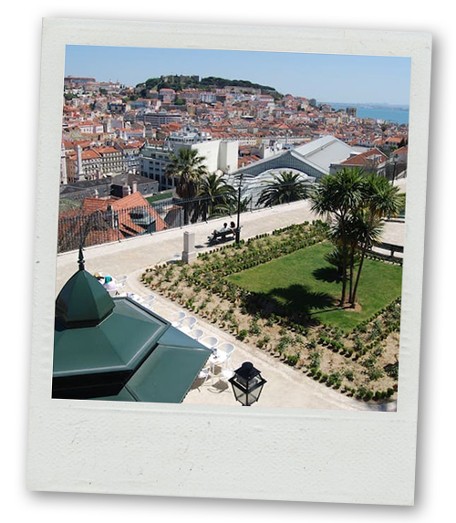 A Polaroid of the neighbourhood Bairro Alto