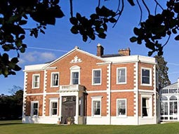 The exterior of DoubleTree Hilton