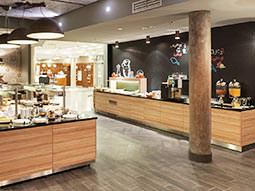 The breakfast buffet at Scandic Wroclaw