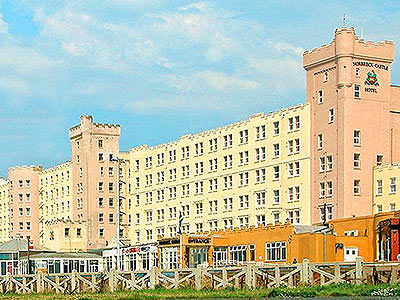 The Norbreck Castle Hotel exterior during the day