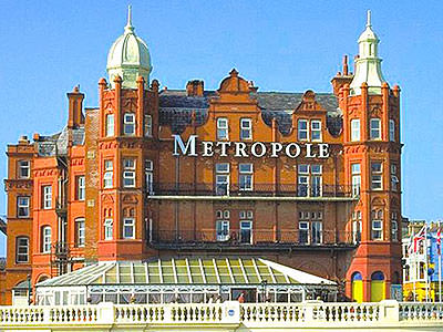 The Metropole Hotel exterior during the day