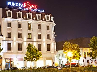 The exterior of Europa Royale Hotel and Restaurant 