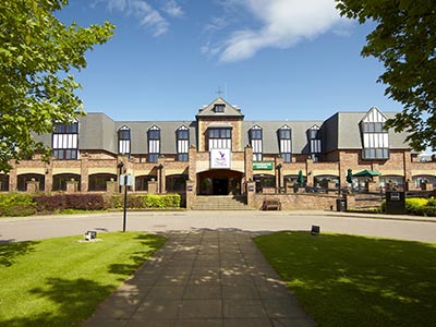 The exterior of Village Hotel Club Blackpool