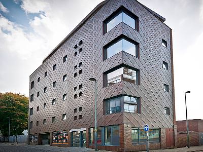 Outside of Henry Print Apartments Liverpool 