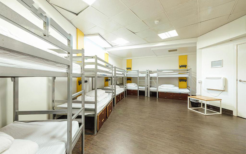 One of the layouts sleeps 14 