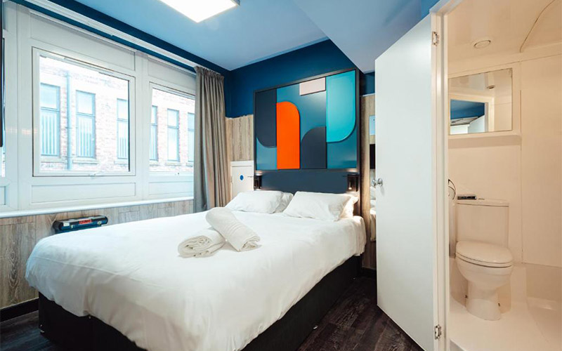 Some rooms have bunk beds and some have double/twin beds 