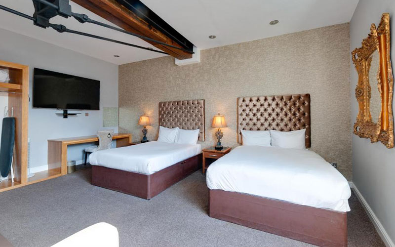 Enjoy some telly in bed 