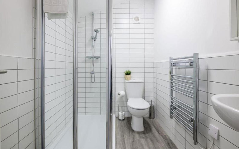 The property has two bathrooms 