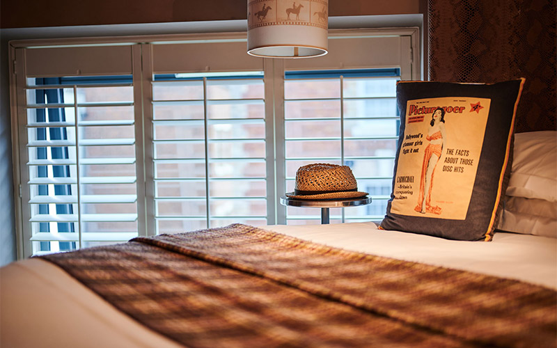 Rooms are quaint with the right amount of quirkiness 