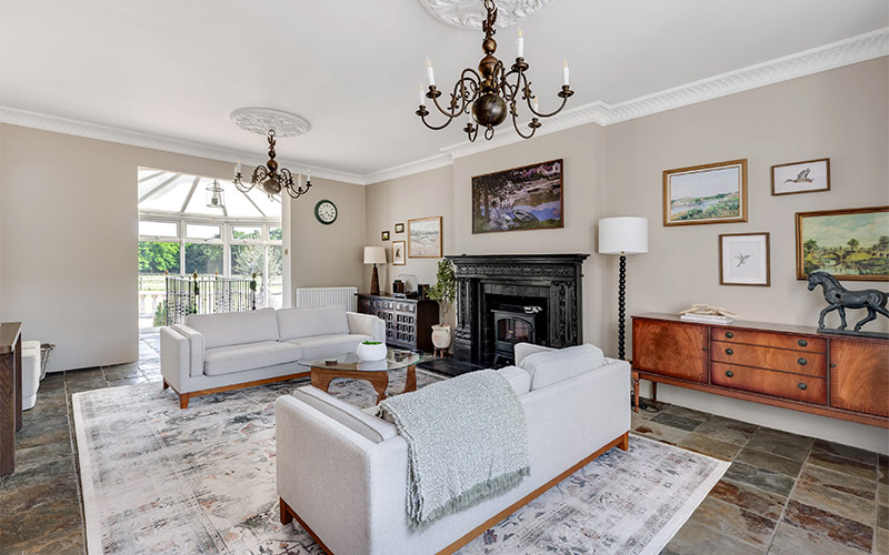 The decor is classy and quaint 