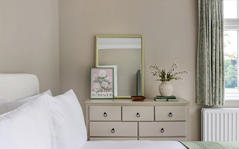 There are eight stunning rooms 