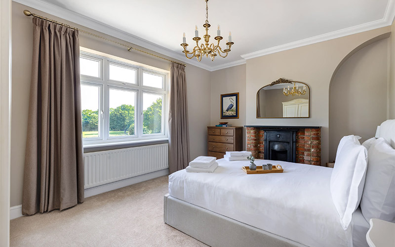 The rooms are ornate 