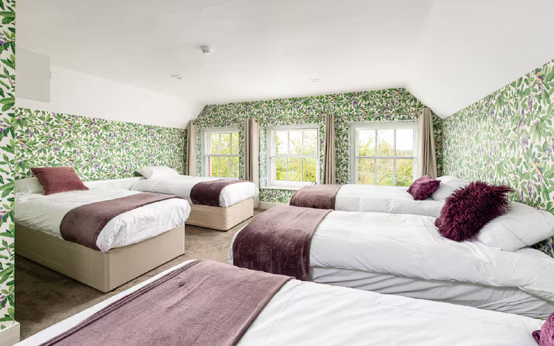 The rooms are bright and stylish 