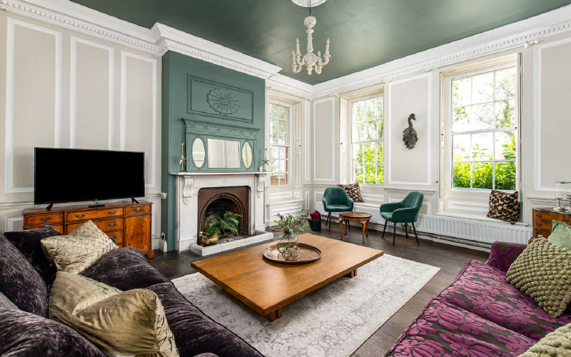 Make use of the 50” smart TV 