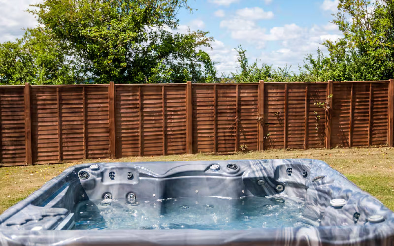 Hop in the hot tub ! 