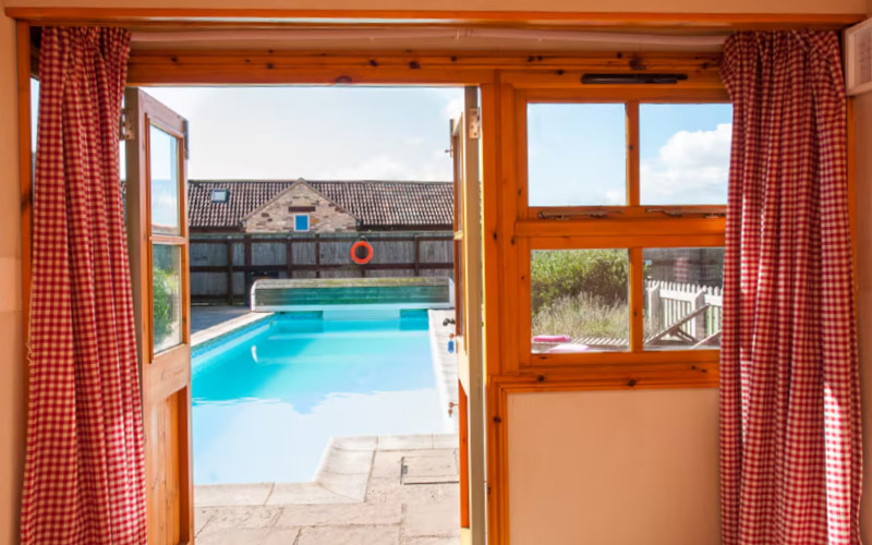 The swimming pool awaits... 