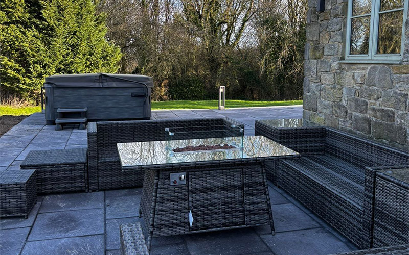 Your outdoor seating area 