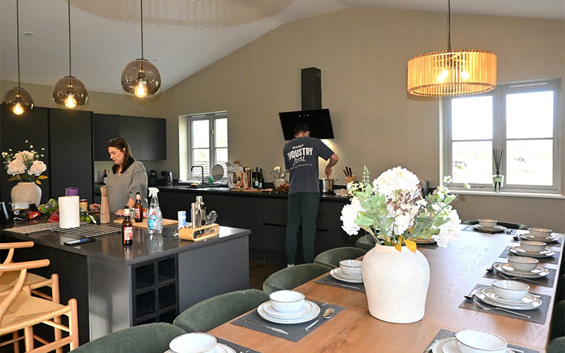 Lots of counter space 