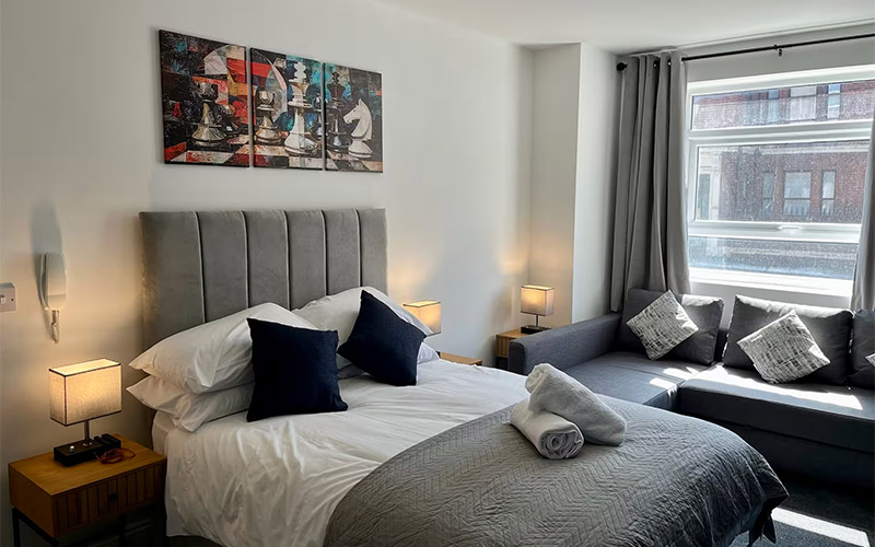 The rooms are stylish