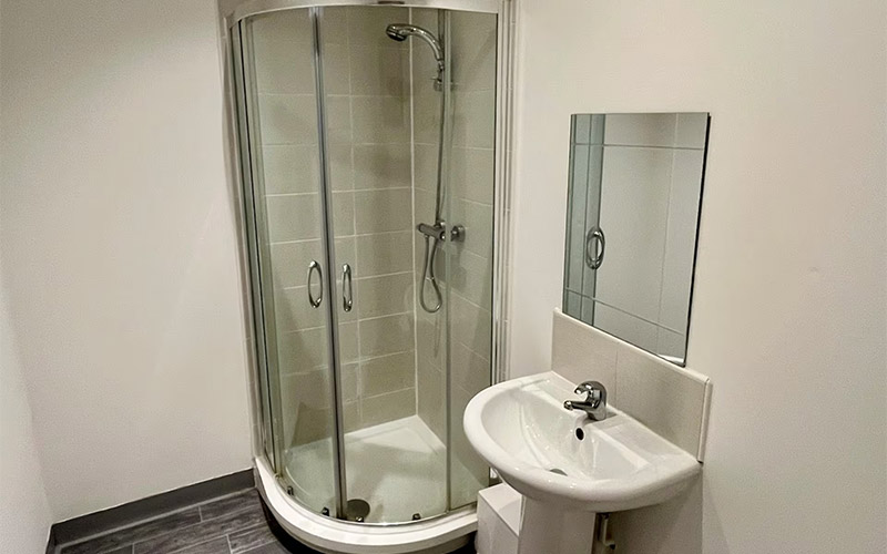 The bedrooms are ensuite 