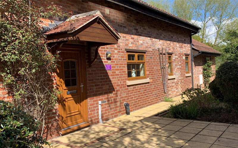 The exterior of Jorvik Cottage