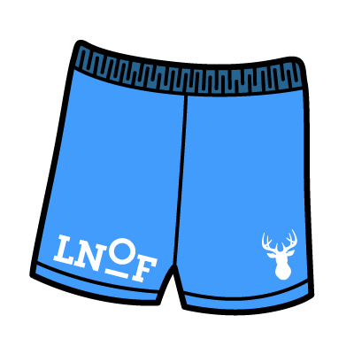 An illustrated icon of a pair of rugby shorts