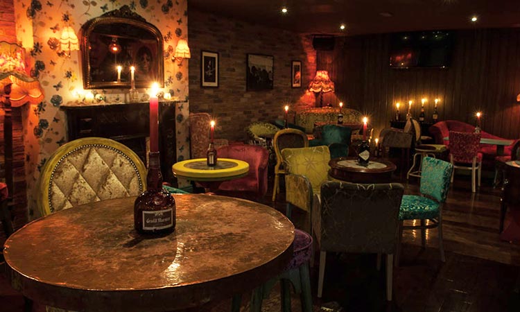 The interior of Foley's bar, Dublin