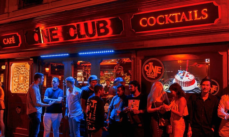 The exterior of One Club