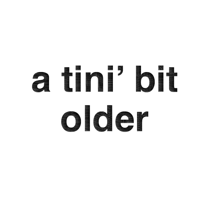 A Tini' Bit Older Cap - zoom view'