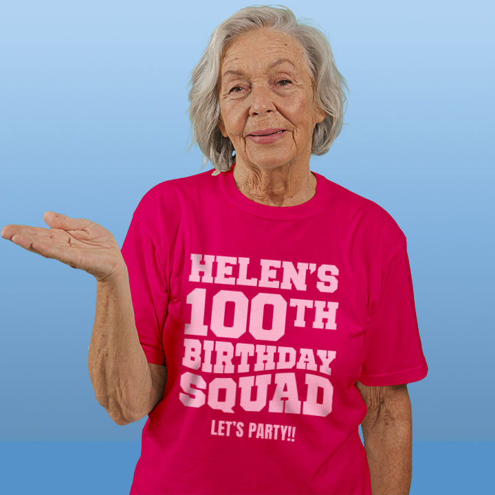 Bold Birthday Squad - 100th T-Shirt