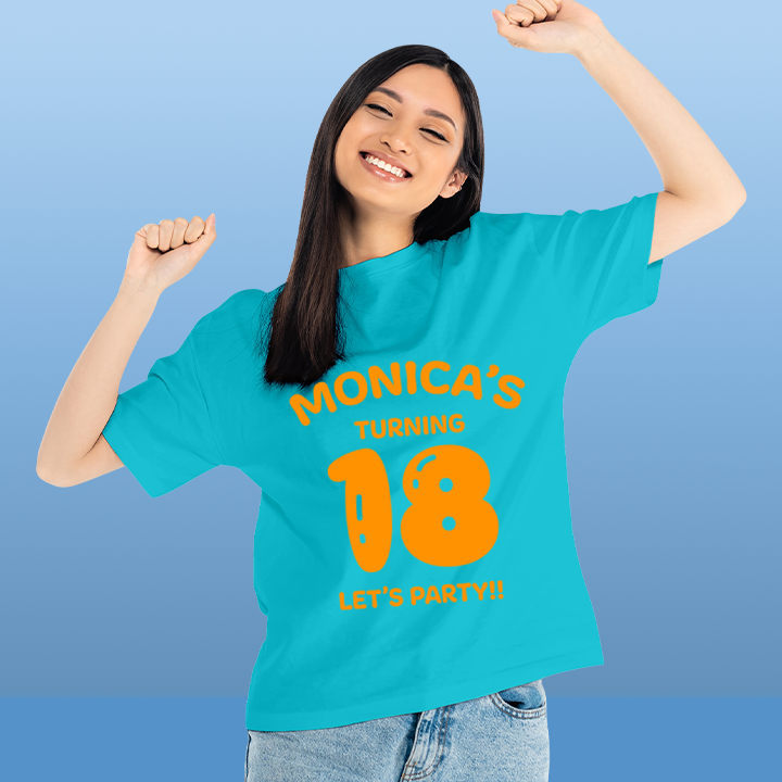 Birthday Balloons - 18th T-Shirt