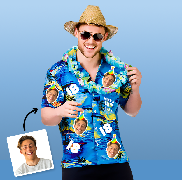 Birthday Hawaiian Shirt - 18th Hawaiian Shirt 