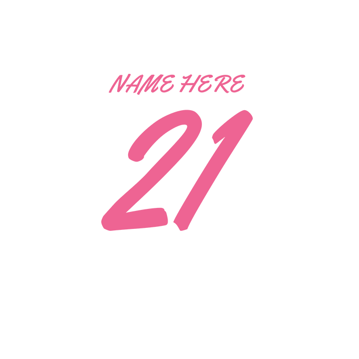 GTA Birthday Photo Collage - 21st T-Shirts - Custom - back view'