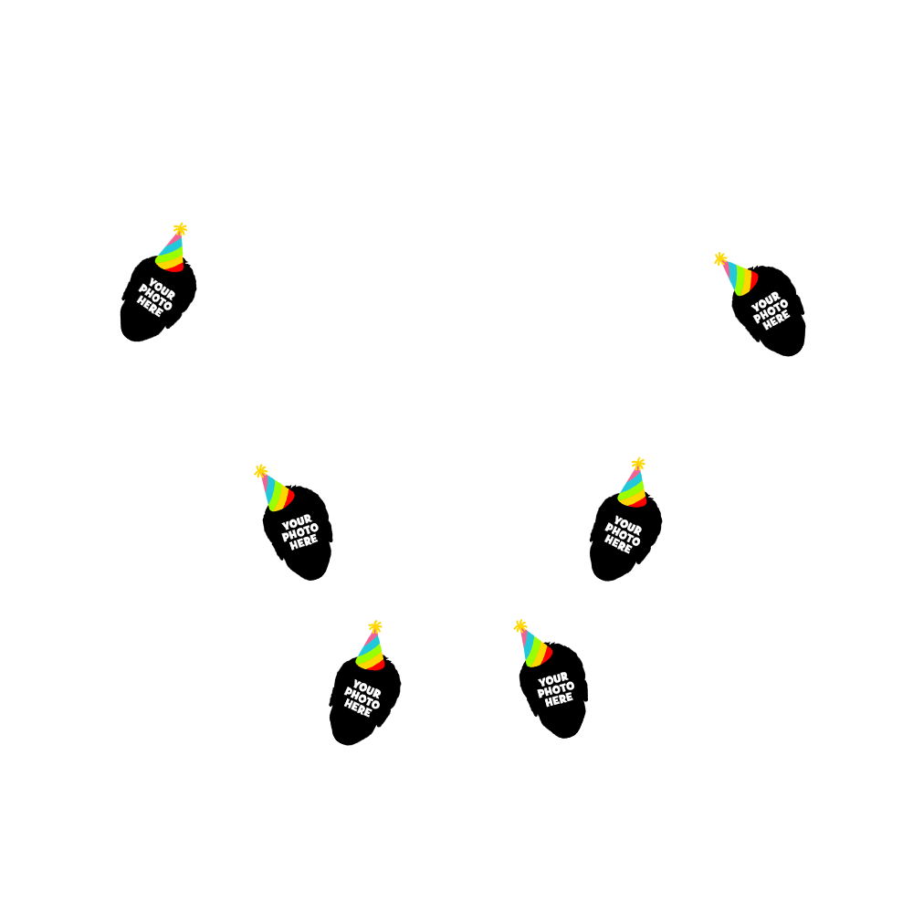 Birthday Hawaiian Shirt - 40th T-Shirts - Custom - back view'