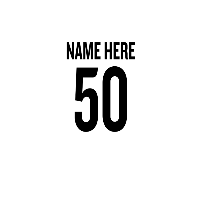 Straight Outta Birthday - 50th T-Shirts - Custom - back view'