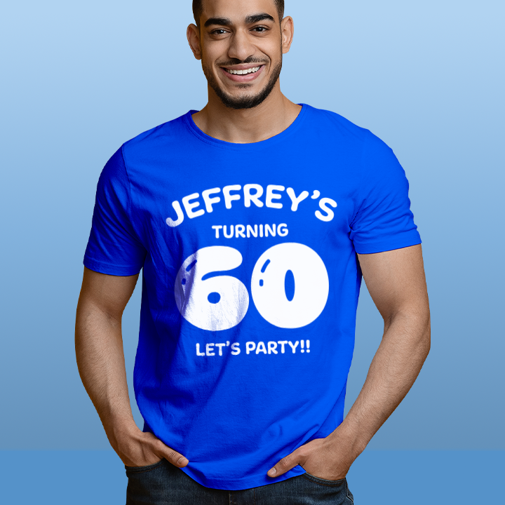 Birthday Balloons - 60th T-Shirt