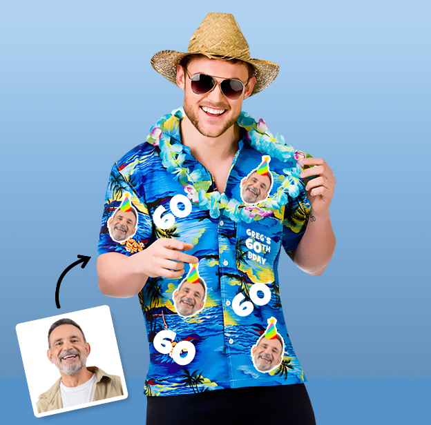 Birthday Hawaiian Shirt - 60th Hawaiian Shirt