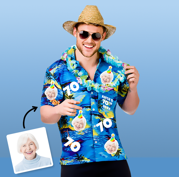 Birthday Hawaiian Shirt - 70th Hawaiian Shirt